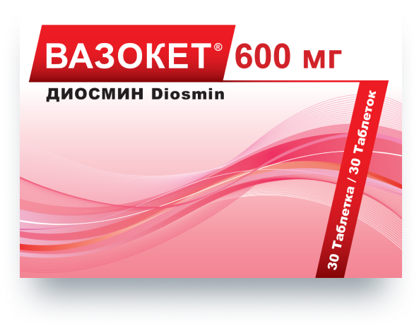 Вазокет® (Vasoket): препарат для лечения варикоза и геморроя – состав .